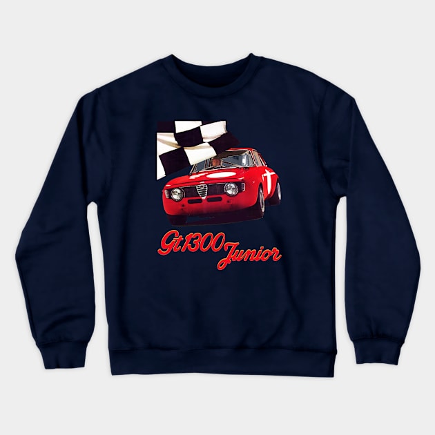 Alfa Junior Crewneck Sweatshirt by retroracing